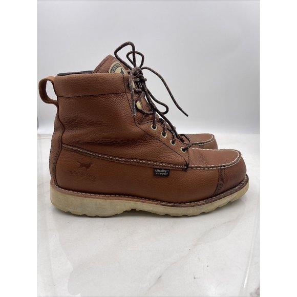 Red Wing Irish Setter Mens 11 Wingshooter 83632 Waterproof Safety Work Boots - Picture 9 of 13